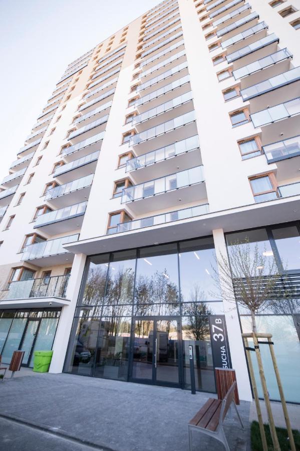 Citystay Nowa Letnica Gdansk Apartment Kültér fotó