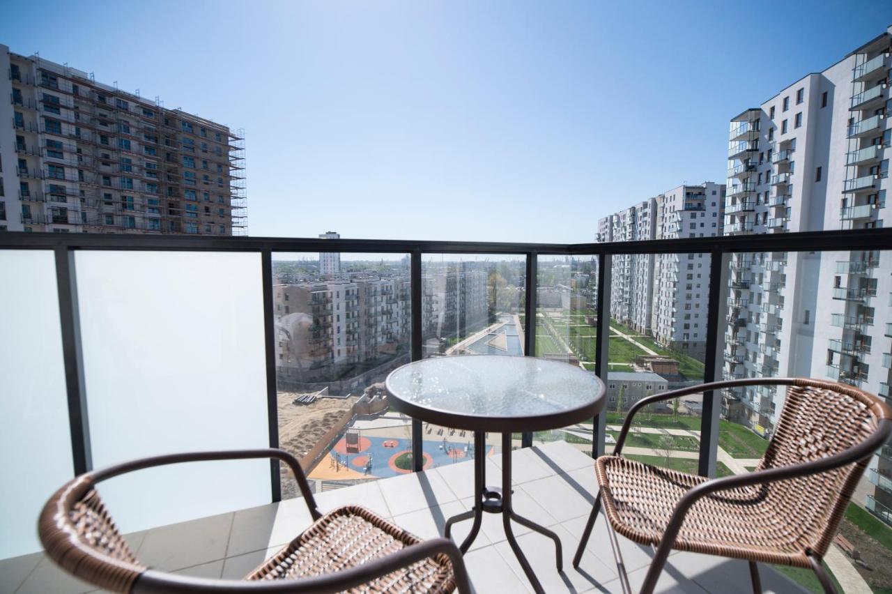 Citystay Nowa Letnica Gdansk Apartment Kültér fotó
