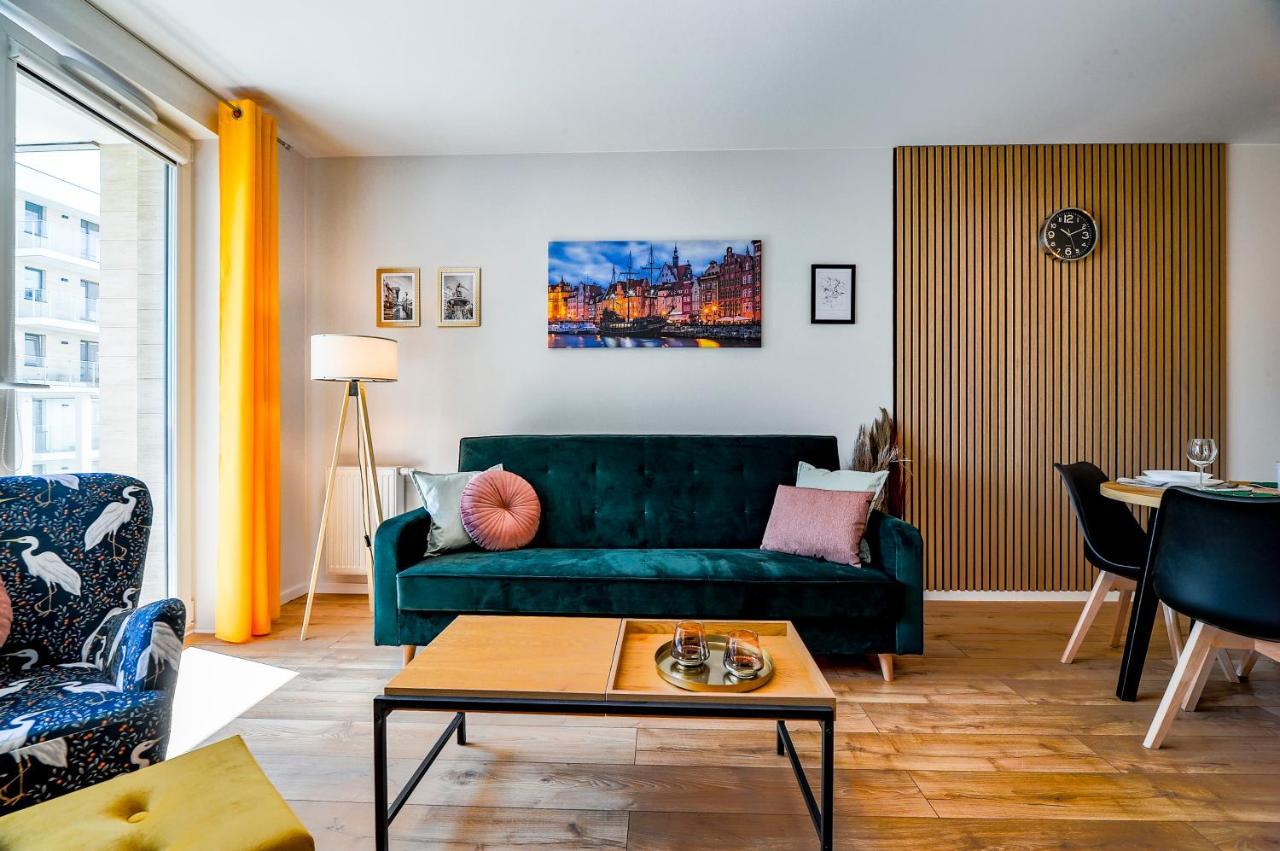 Citystay Nowa Letnica Gdansk Apartment Szoba fotó